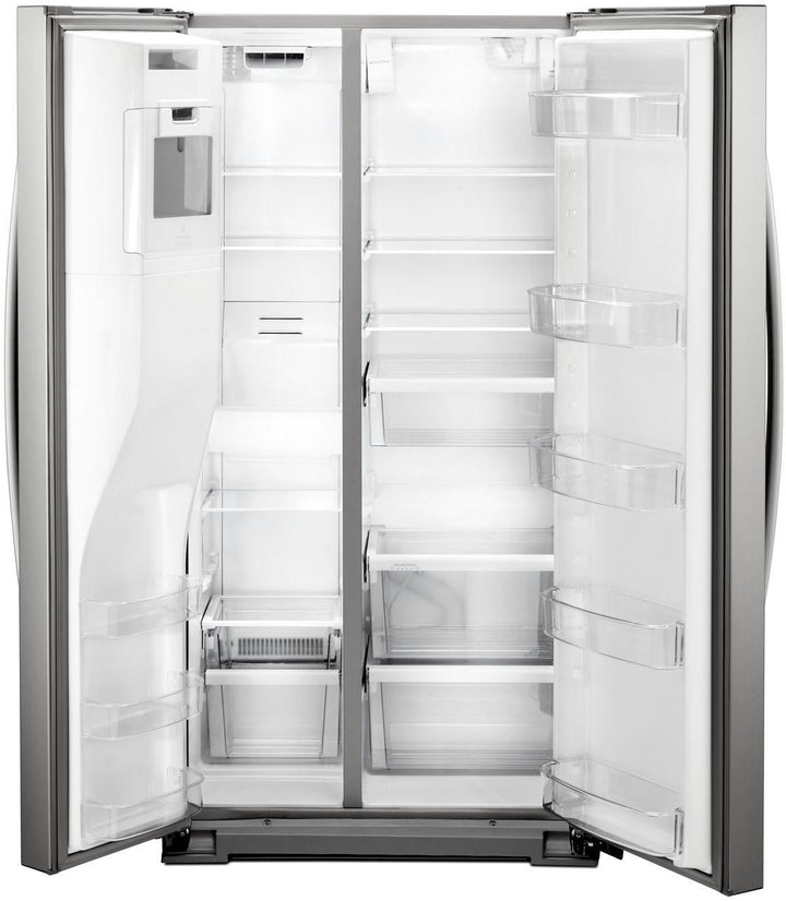 Whirlpool - 20.6 Cu. Ft. Side-by-Side Counter-Depth Refrigerator - Stainless steel_2