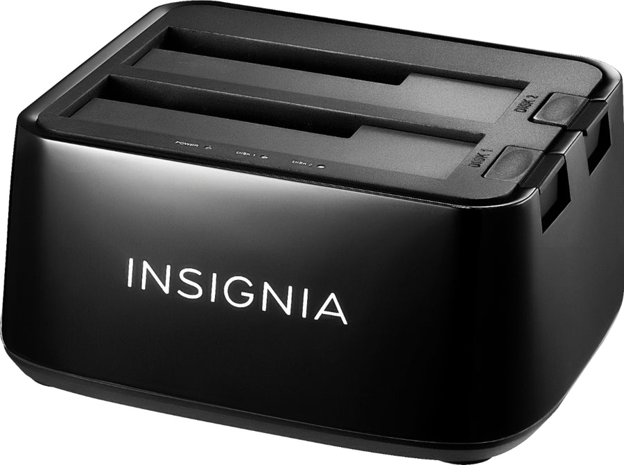 Insignia™ - 2-Bay HDD docking station_0