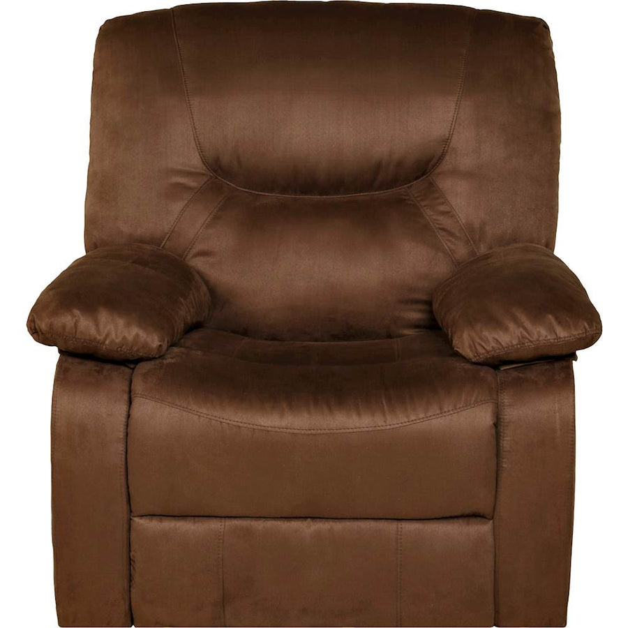 Relaxzen - Rocker Recliner Chair - Brown_0