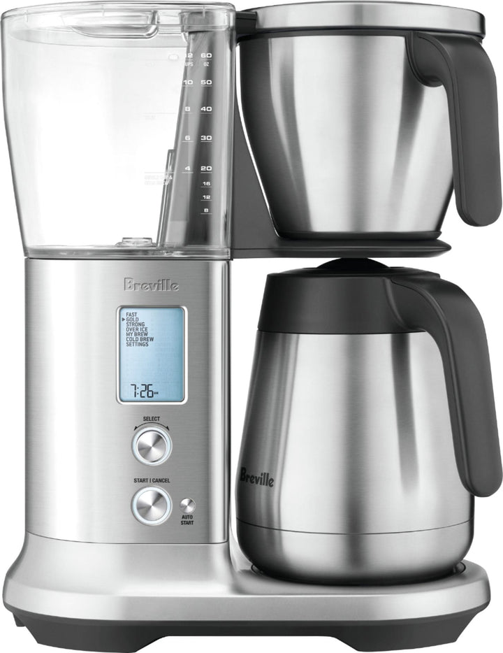 Breville - the Precision Brewer Thermal 12-Cup Coffee Maker - Brushed Stainless Steel_0