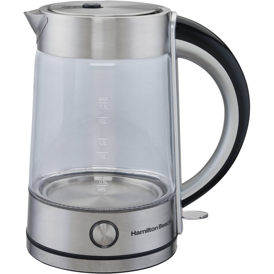 Hamilton Beach - 1.7L Electric Kettle - Stainless Steel_0