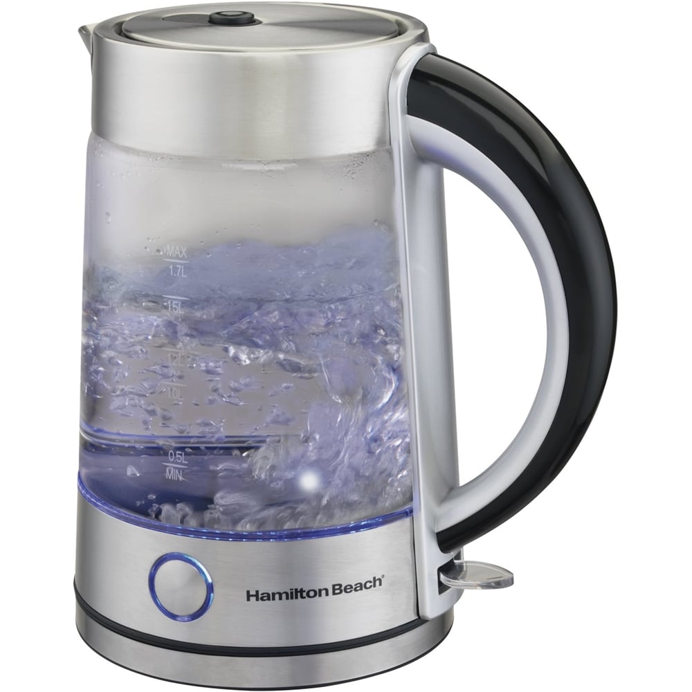 Hamilton Beach - 1.7L Electric Kettle - Stainless Steel_3