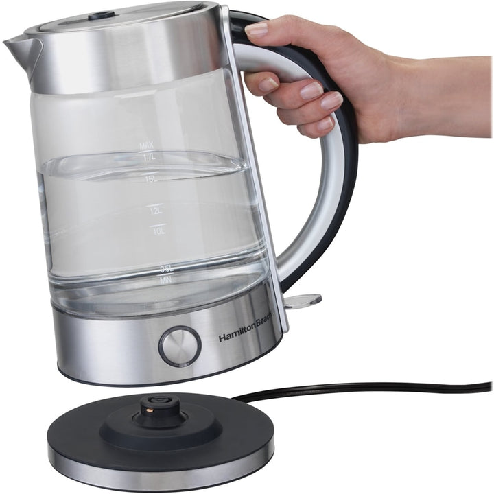 Hamilton Beach - 1.7L Electric Kettle - Stainless Steel_2