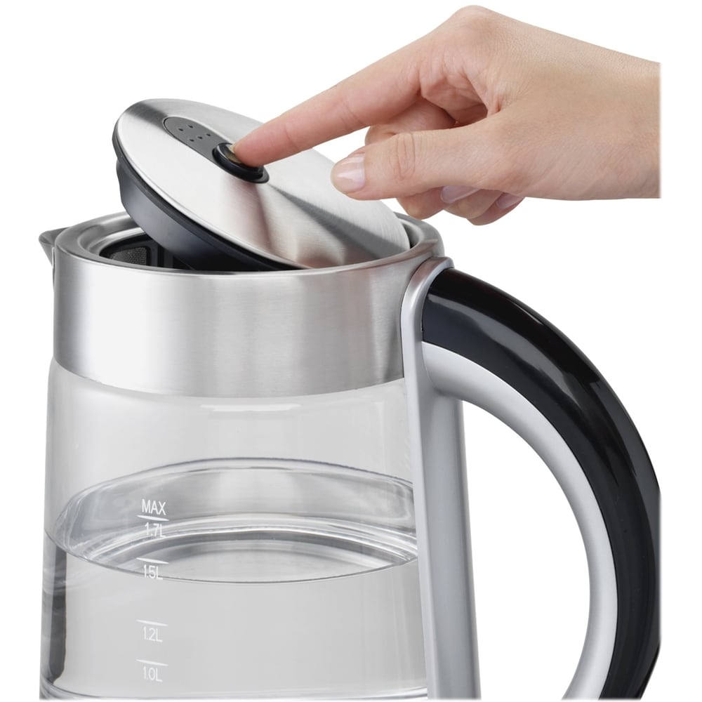 Hamilton Beach - 1.7L Electric Kettle - Stainless Steel_1