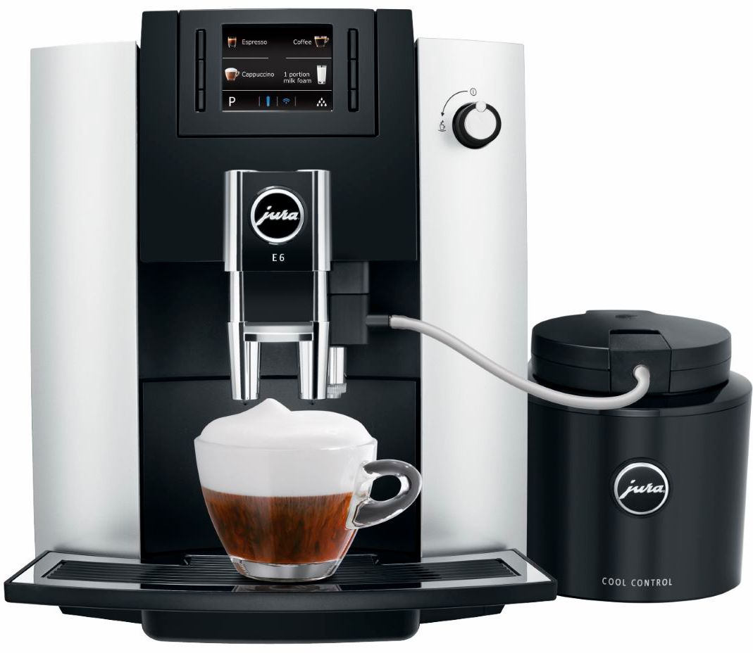 Jura - E6 Espresso Machine with 15 bars of pressure - Platinum_4
