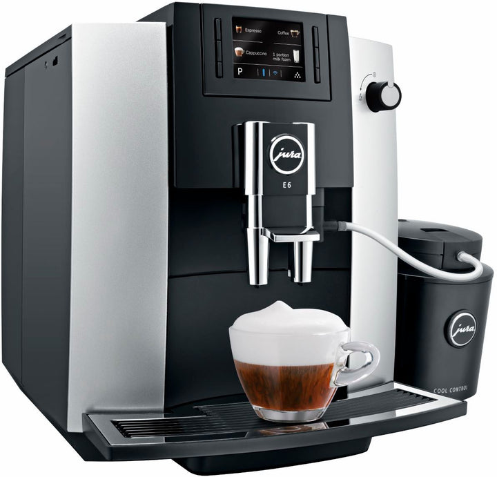 Jura - E6 Espresso Machine with 15 bars of pressure - Platinum_3