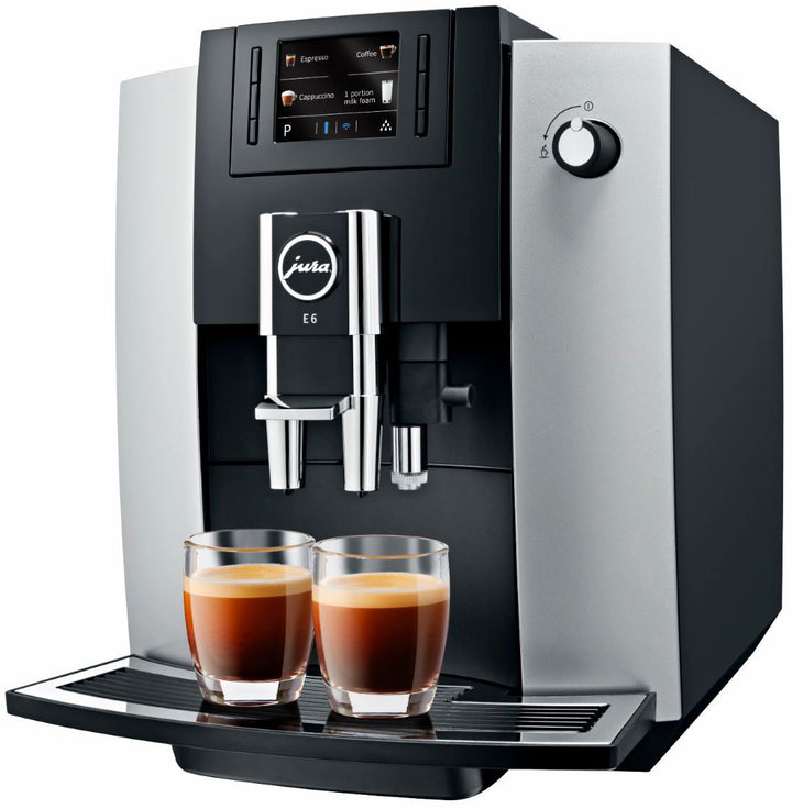 Jura - E6 Espresso Machine with 15 bars of pressure - Platinum_2