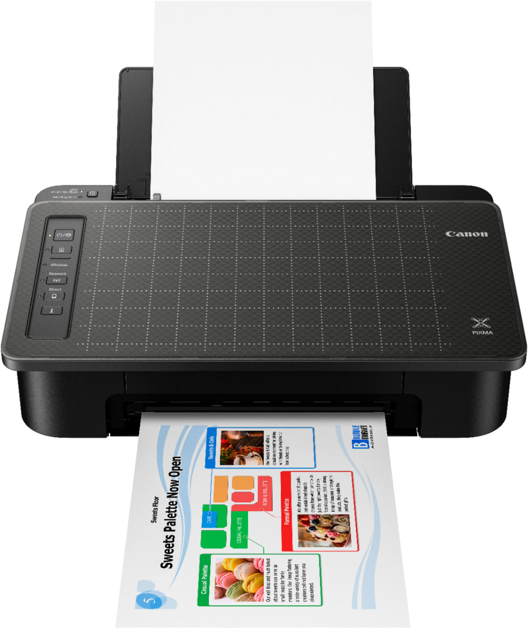 Canon - PIXMA TS302 Wireless Inkjet Printer - Black_8