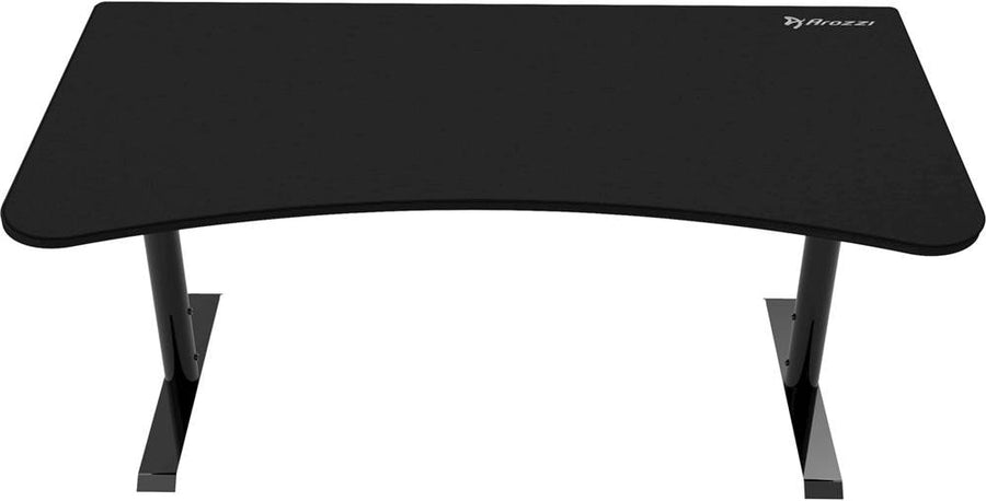 Arozzi - Arena Ultrawide Curved Gaming Desk - Pure Black_0