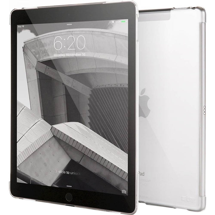 STM - Half Shell Case for Apple® iPad® Pro 12.9" - Clear_4