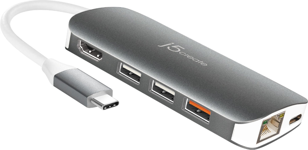 j5create - USB Type-C Multi Adapter - silver_0