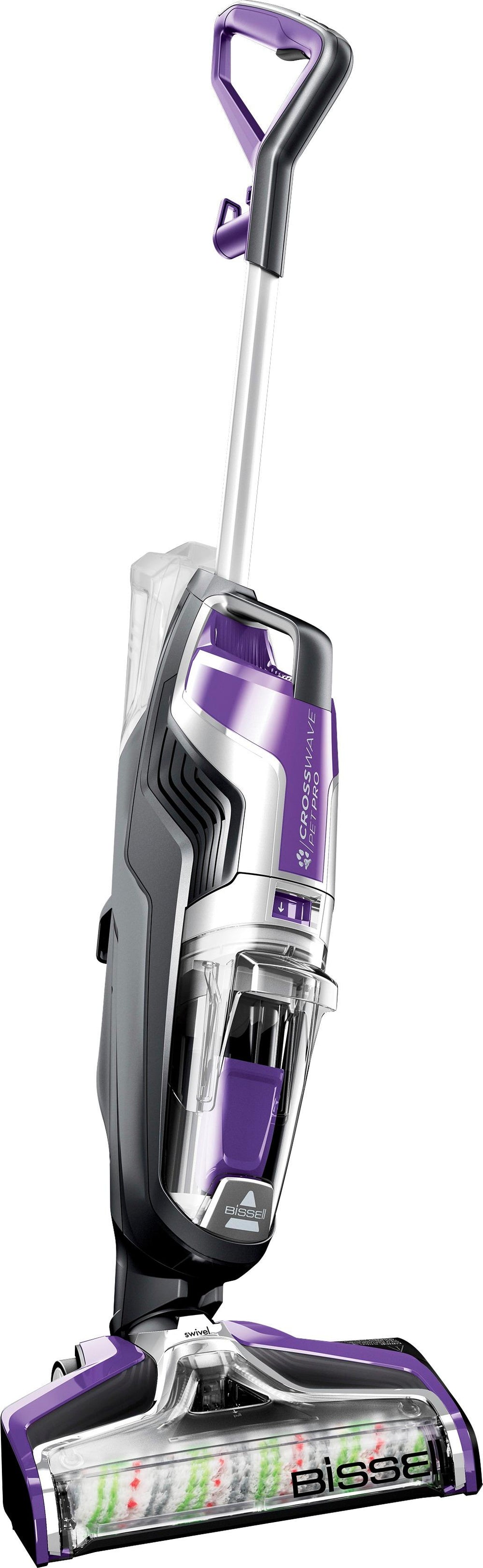 BISSELL - CrossWave Pet Pro All-in-One Multi-Surface Cleaner - Grapevine Purple and Sparkle Silver_1
