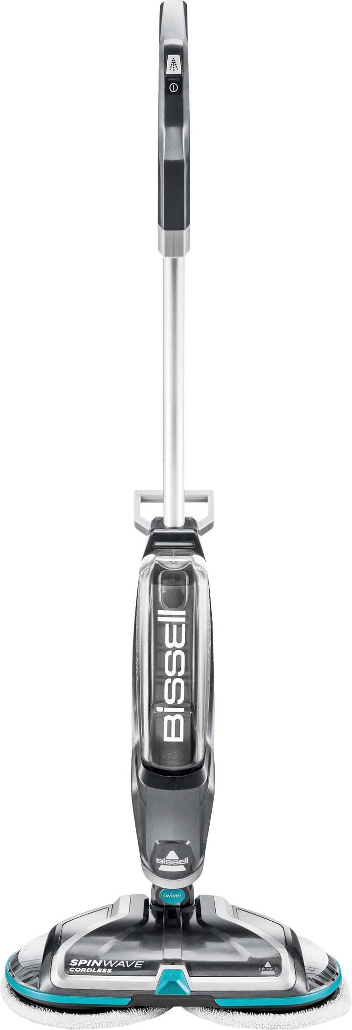 BISSELL - SpinWave Cordless Powered Mop - Titanium/Electric Blue_0
