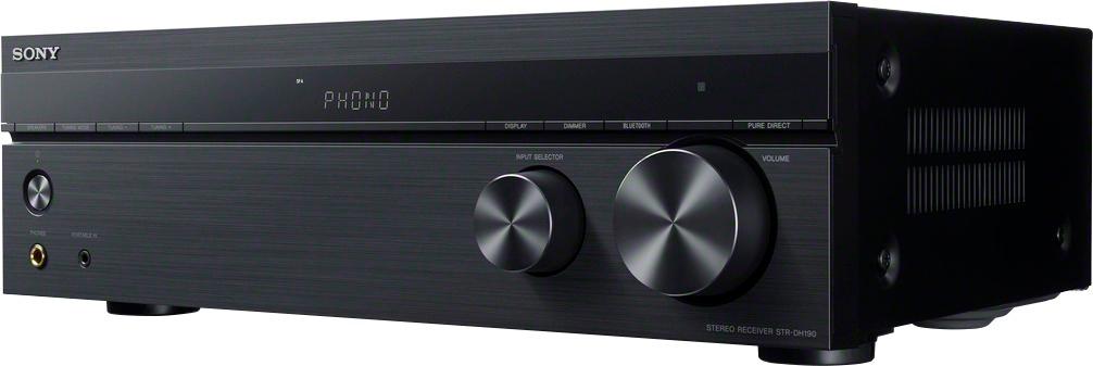Sony - 2-Ch. Stereo Receiver with Bluetooth - Black_1