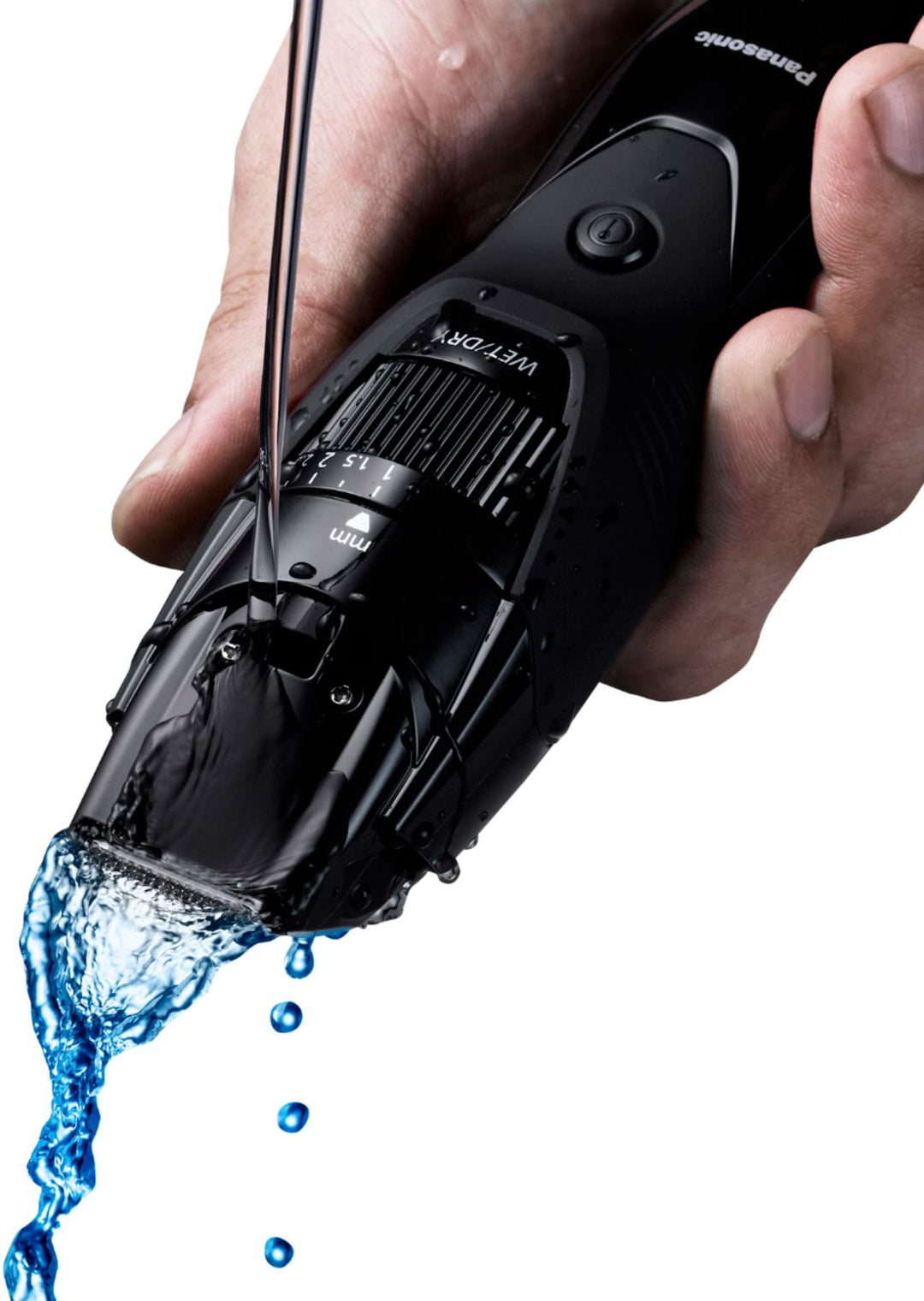 Panasonic - Rechargeable Beard/Hair Trimmer with Adjustable Trim Settings Wet/Dry – ER-GB42-K - Black_3