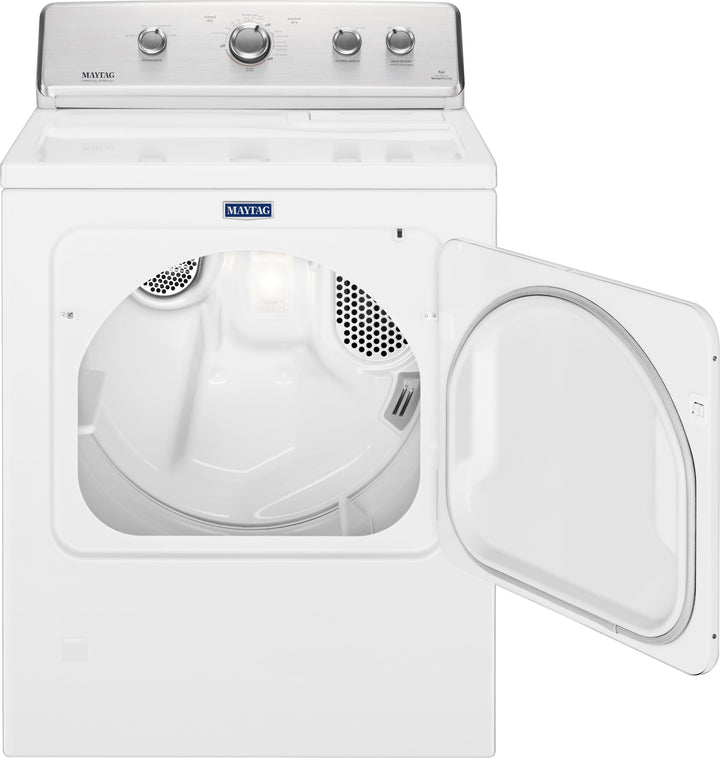 Maytag - 7 Cu. Ft. Electric Dryer with Wrinkle Control Option - White_6