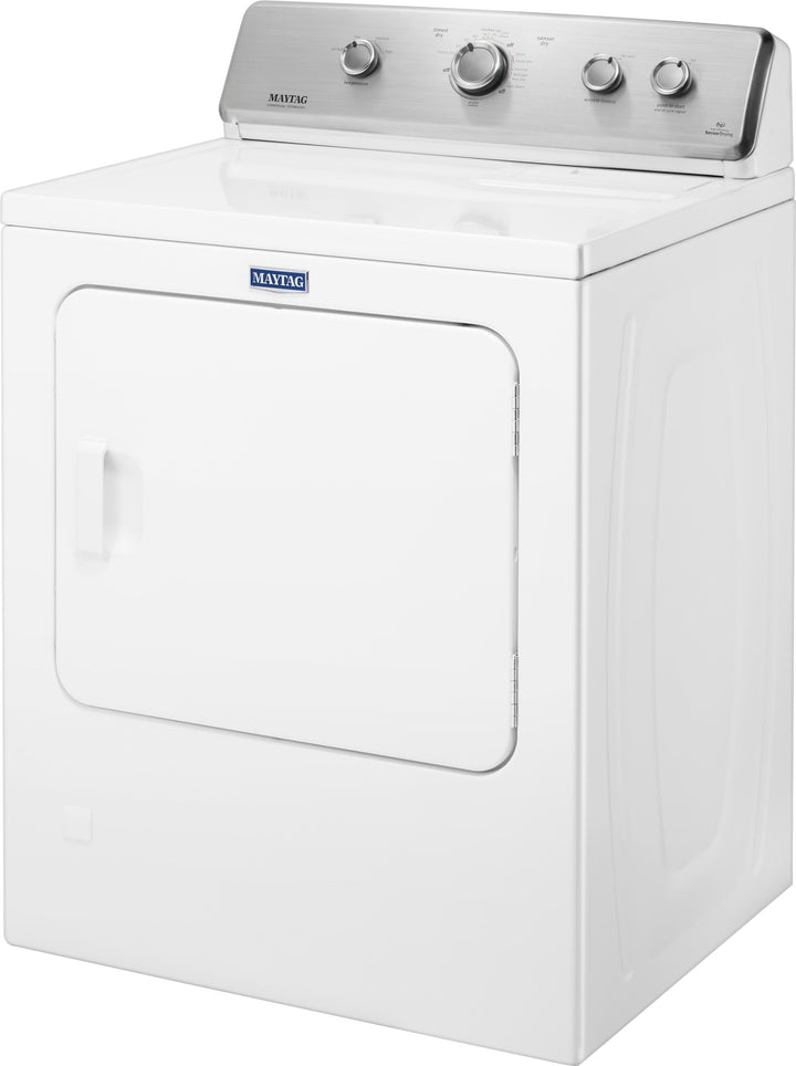 Maytag - 7 Cu. Ft. Electric Dryer with Wrinkle Control Option - White_4