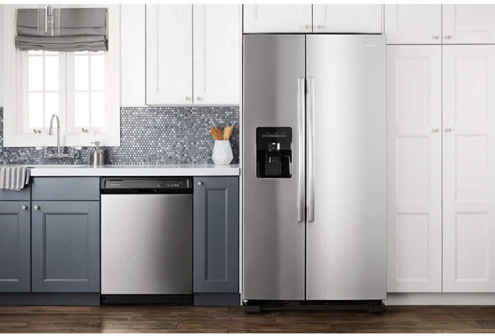 Amana - 24.5 Cu. Ft. Side-by-Side Refrigerator with Water and Ice Dispenser - Stainless steel_5