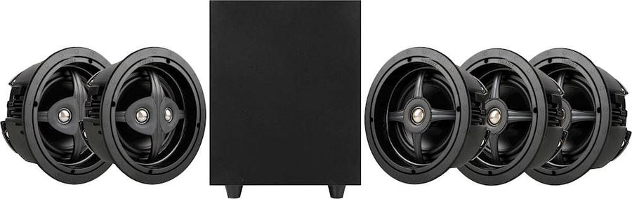 Sonance - MAG Series  5.1-Ch. 6 1/2"  In-Ceiling Surround Sound Speaker System - Paintable White_0