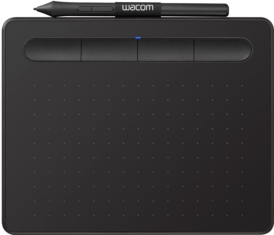 Wacom - Intuos Graphic Drawing Tablet for Mac, PC, Chromebook & Android (Small) with Software Included - Black_4