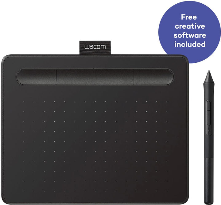 Wacom - Intuos Graphic Drawing Tablet for Mac, PC, Chromebook & Android (Small) with Software Included - Black_9