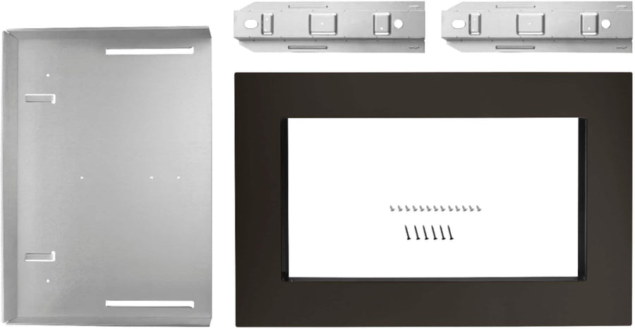 27" Trim Kit for Whirlpool 2.2 Cu. Ft. Countertop Microwave Ovens - Black stainless steel_0