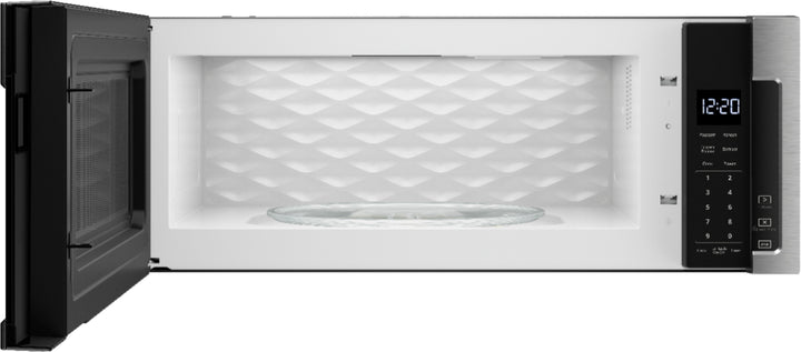 Whirlpool - 1.1 Cu. Ft. Low Profile Over-the-Range Microwave Hood Combination - Stainless steel_5