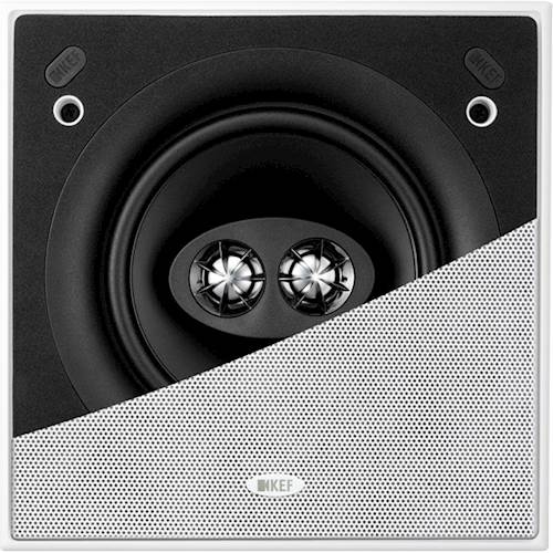 KEF - Ci-C Series 6-1/2" In-Ceiling Speaker (Each) - White_2