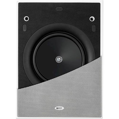 KEF - Ci-C Series 6-1/2" In-Wall Speaker (Each) - White_3