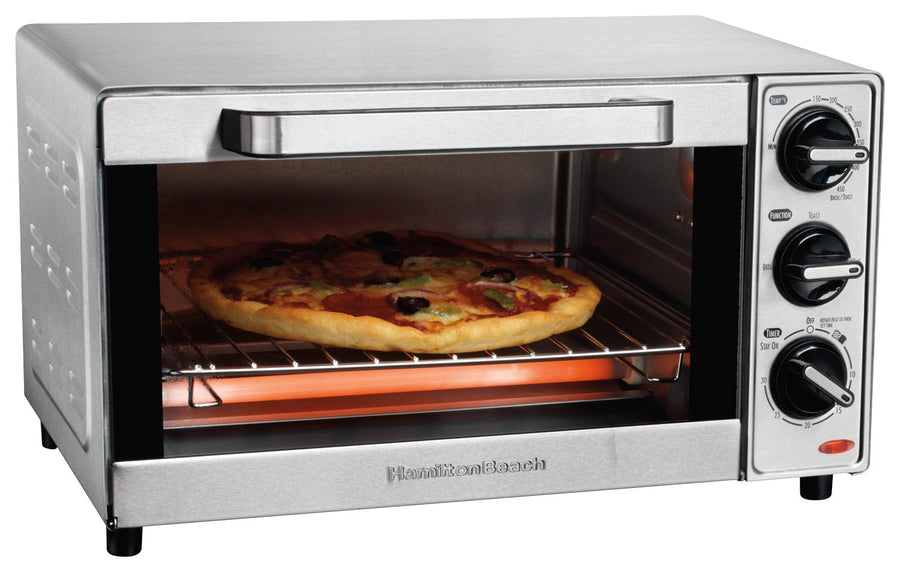 Hamilton Beach - Toaster/Pizza Oven - Stainless-Steel_0