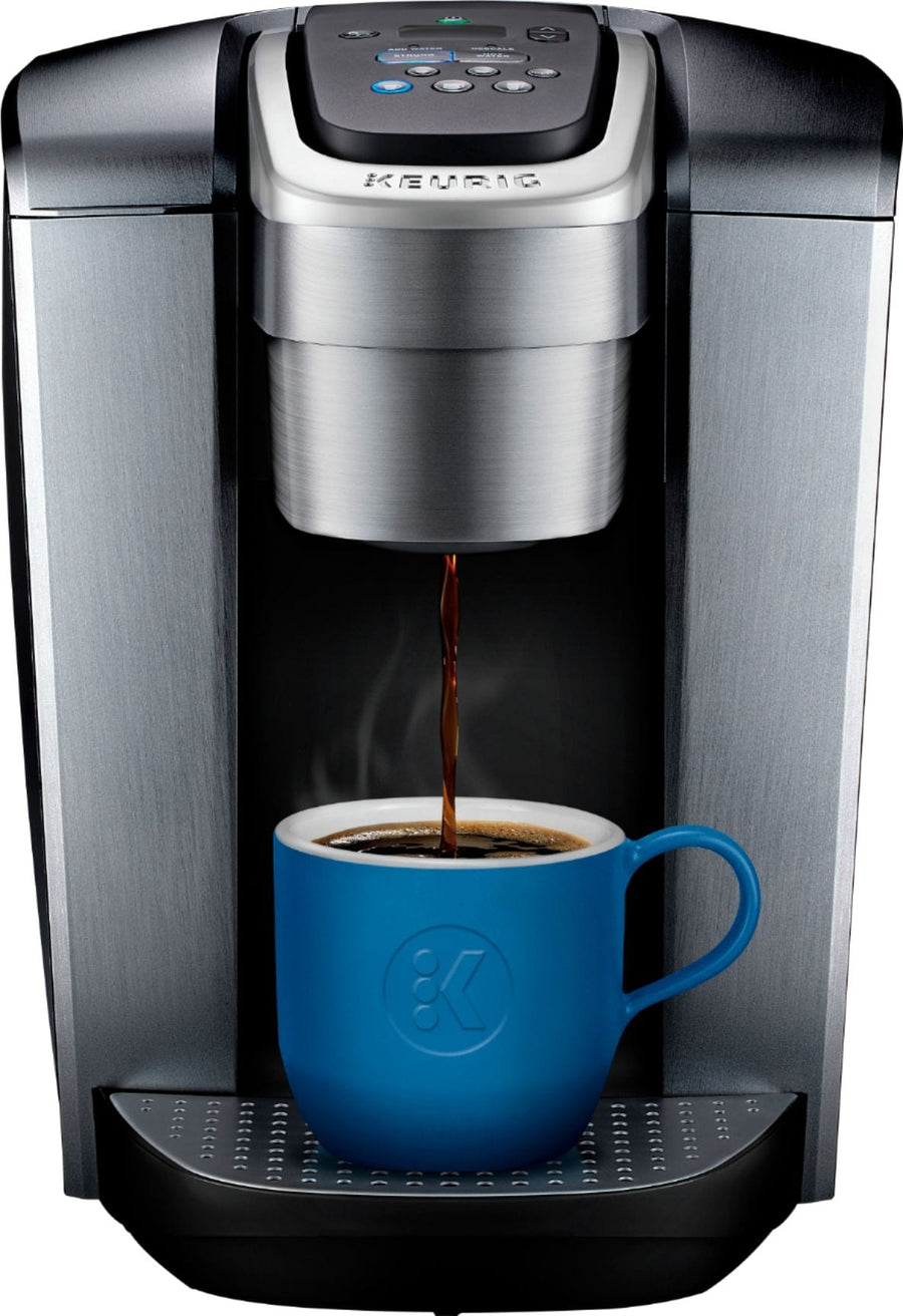 Keurig - K-Elite Single Serve K-Cup Pod Coffee Maker - Brushed Silver_0