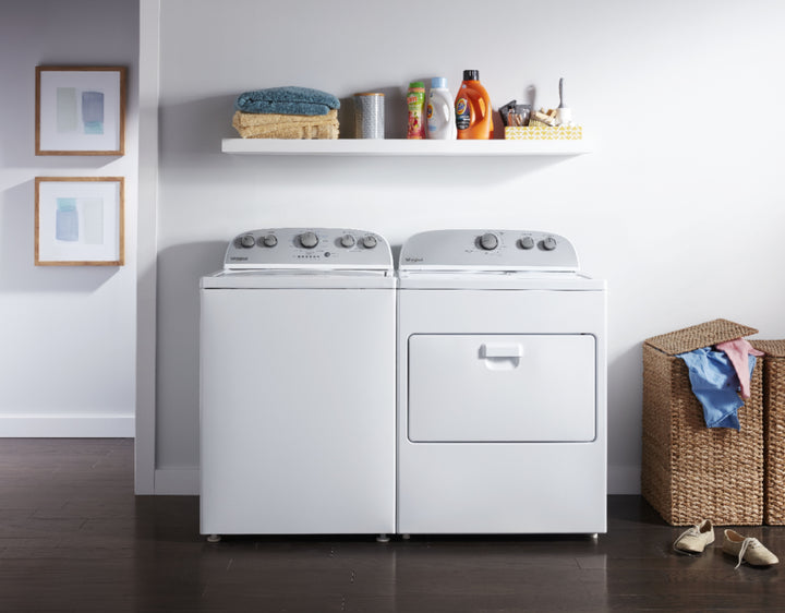 Whirlpool - 7 Cu. Ft. Gas Dryer with AutoDry Drying System - White_4