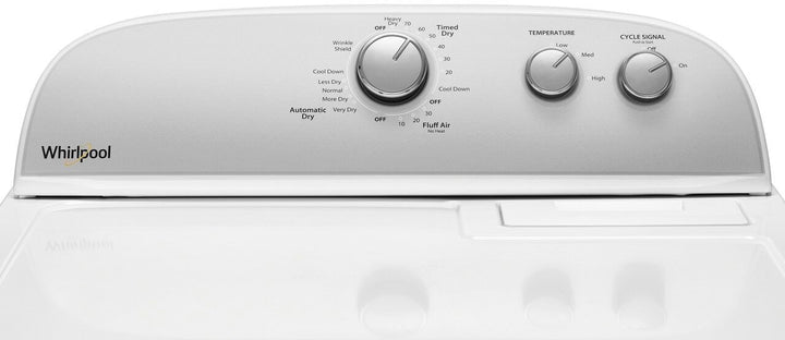Whirlpool - 7 Cu. Ft. Gas Dryer with AutoDry Drying System - White_12