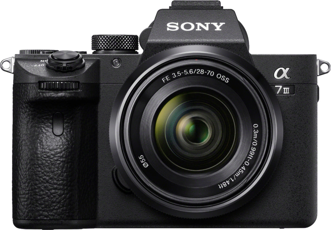 Sony - Alpha a7 III Mirrorless [Video] Camera with FE 28-70 mm F3.5-5.6 OSS Lens - Black_0