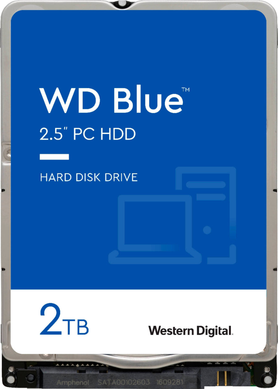 WD - Blue 2TB Internal SATA Hard Drive for Laptops_0
