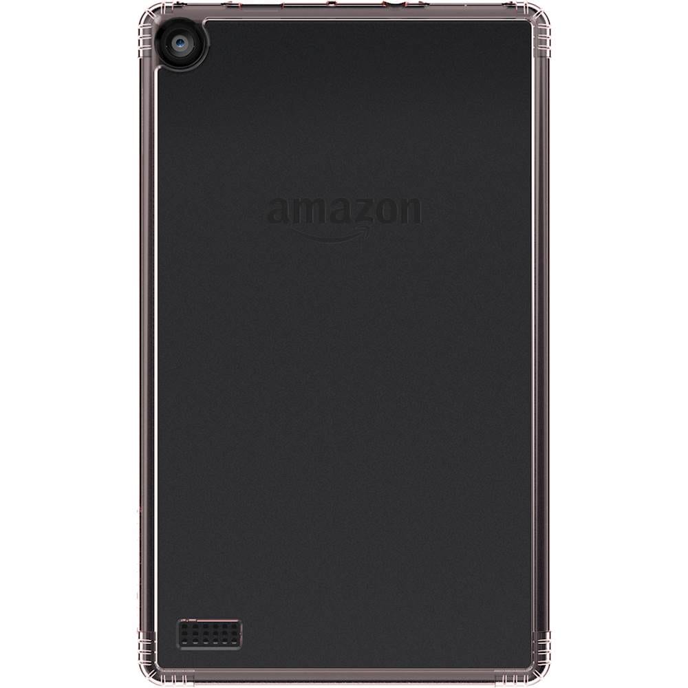 SaharaCase - Clear Case with Glass Screen Protector for Amazon Kindle Fire 7 (2017/2019) - Clear Rose Gold_4