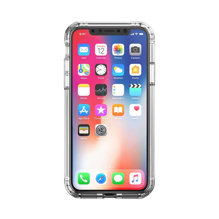 SaharaCase - Inspire Case with Glass Screen Protector for Apple® iPhone® X and XS - Clear_5