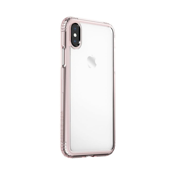 SaharaCase - OnlyCase Series Classic Case for Apple® iPhone® X and XS - Clear/Rose Gold_1