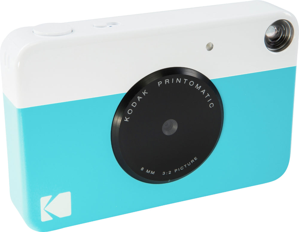 Kodak - PRINTOMATIC 10.0-Megapixel Instant Digital Camera - Blue_1