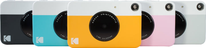 Kodak - PRINTOMATIC 10.0-Megapixel Instant Digital Camera - Blue_12