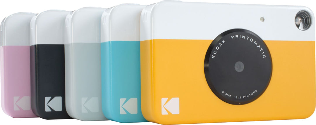 Kodak - PRINTOMATIC 10.0-Megapixel Instant Digital Camera - Blue_11
