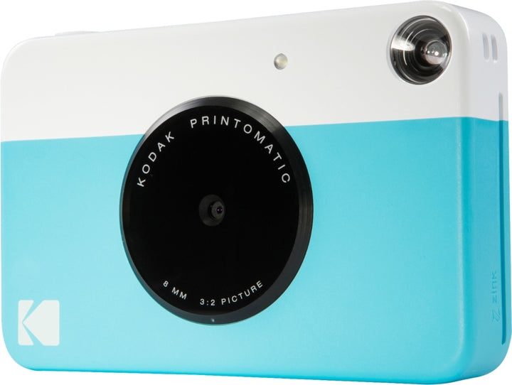 Kodak - PRINTOMATIC 10.0-Megapixel Instant Digital Camera - Blue_2