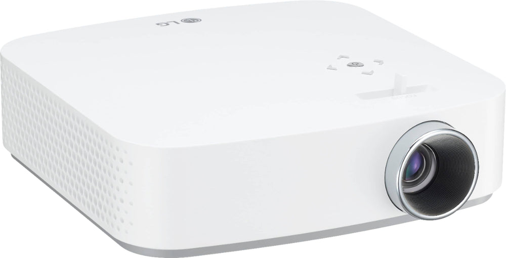 LG - PF50KA 1080p Wireless Smart DLP Portable Projector - White_1