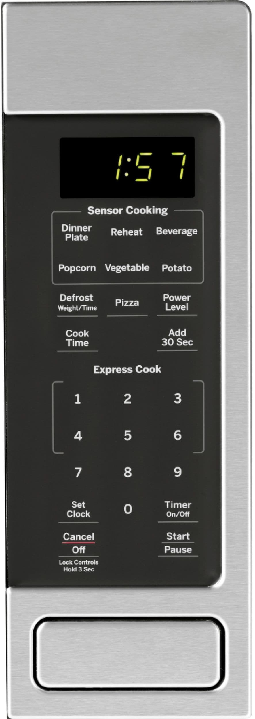 GE - 1.6 Cu. Ft. Microwave with Sensor Cooking - Stainless steel_1