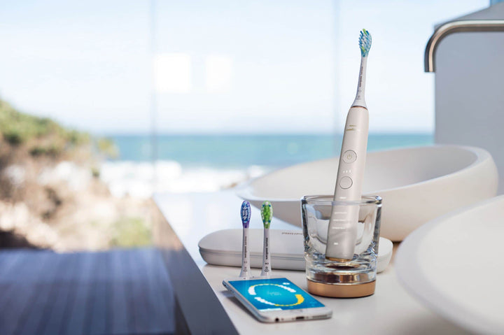 Philips Sonicare - DiamondClean Smart 9300 Rechargeable Toothbrush - Rose Gold_6