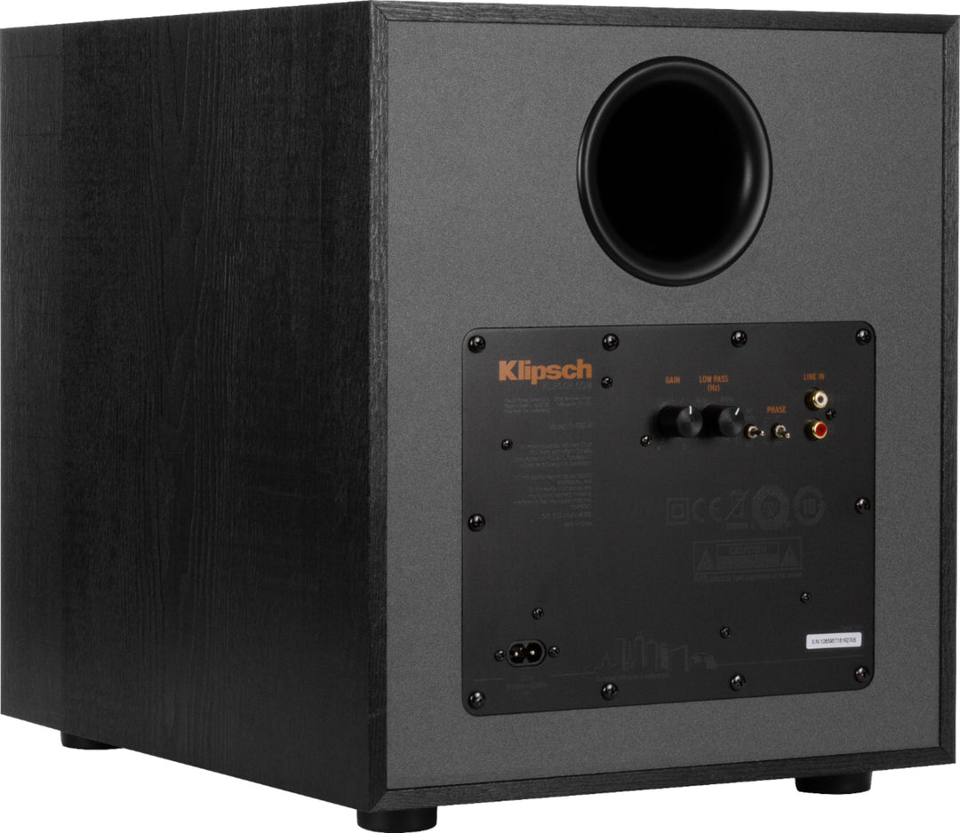 Klipsch - Reference Series 10" 150W Powered Subwoofer - Black_3