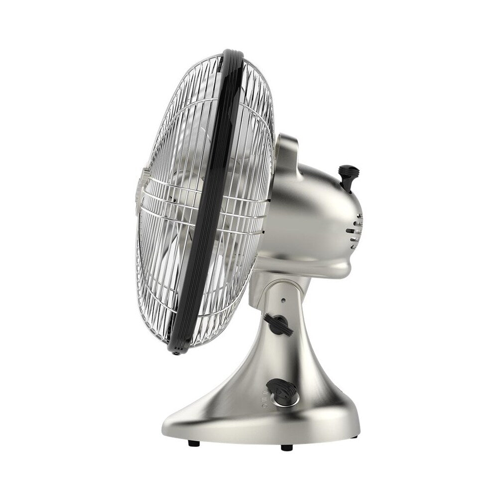 Vornado - Silver Swan Oscillating Vintage Fan - Brushed Nickel_1
