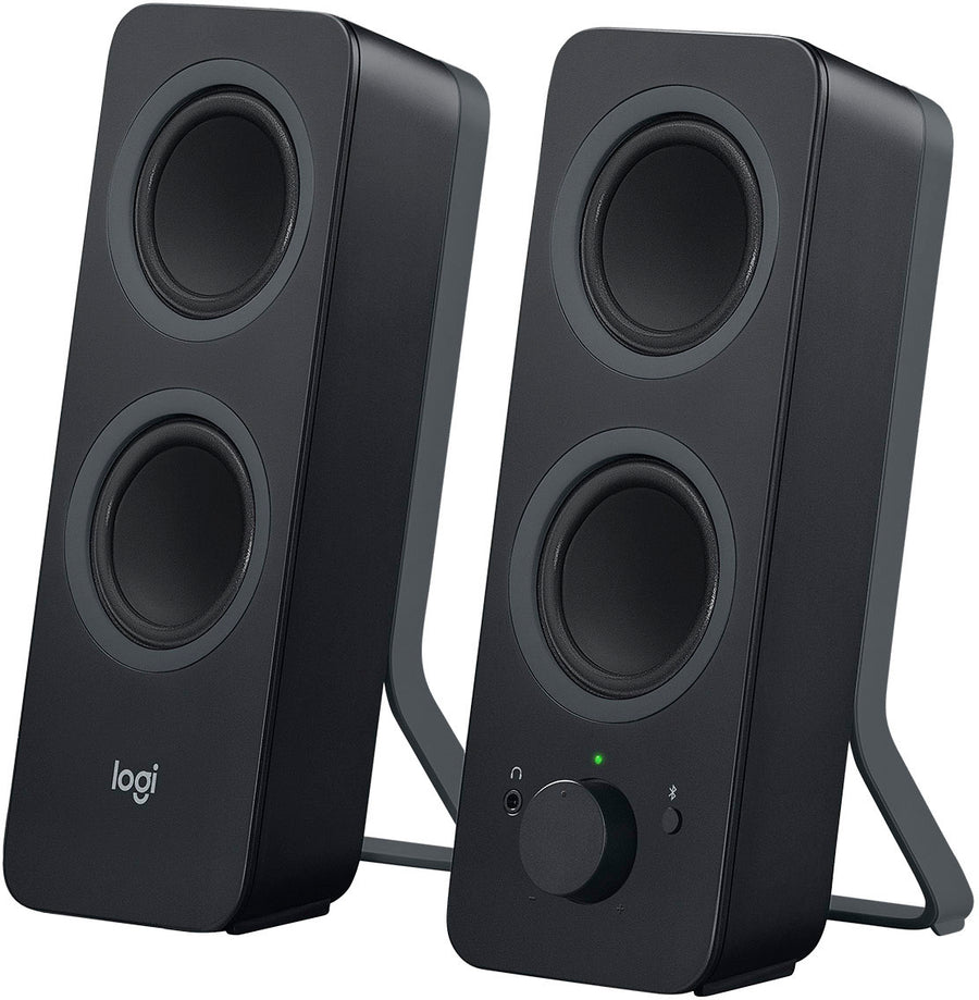 Logitech - Z207 2.0 Bluetooth Stereo Computer Speakers - Black_0
