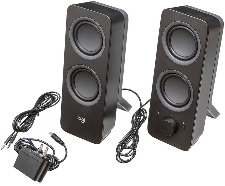 Logitech - Z207 2.0 Bluetooth Stereo Computer Speakers - Black_2