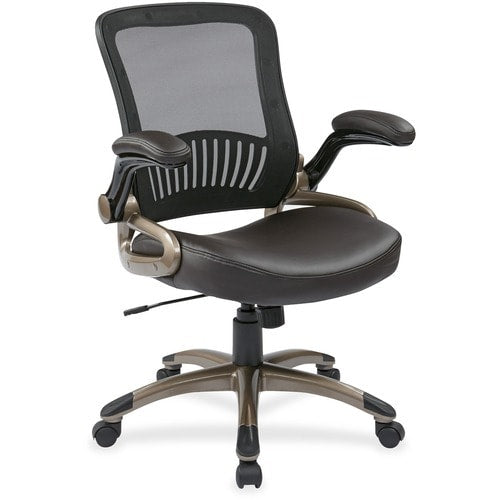 Office Star Products - Eco Leather Chair - Espresso_0